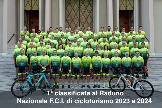 Primi classificati ai raduni FCI di cicloturismo 2023 e 2024 